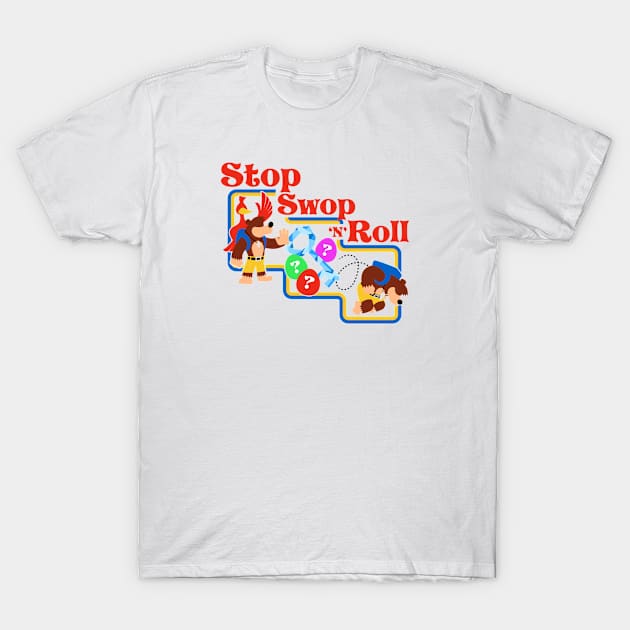 Stop Swop 'n' Roll T-Shirt by Papa Rossi